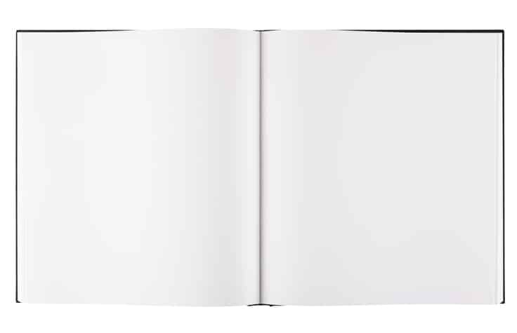 blank pages